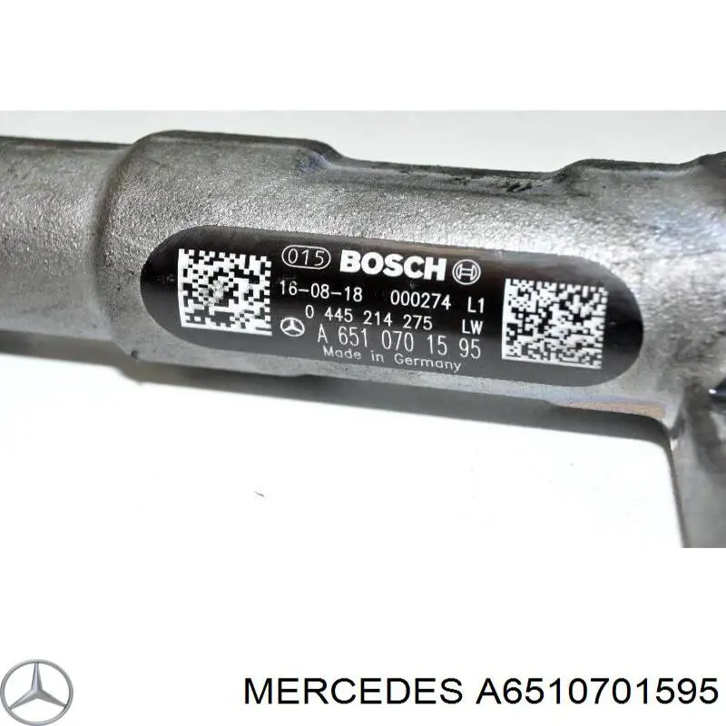 Rampa de combustible Mercedes A6510701595 precio, desde 191,66 EUR