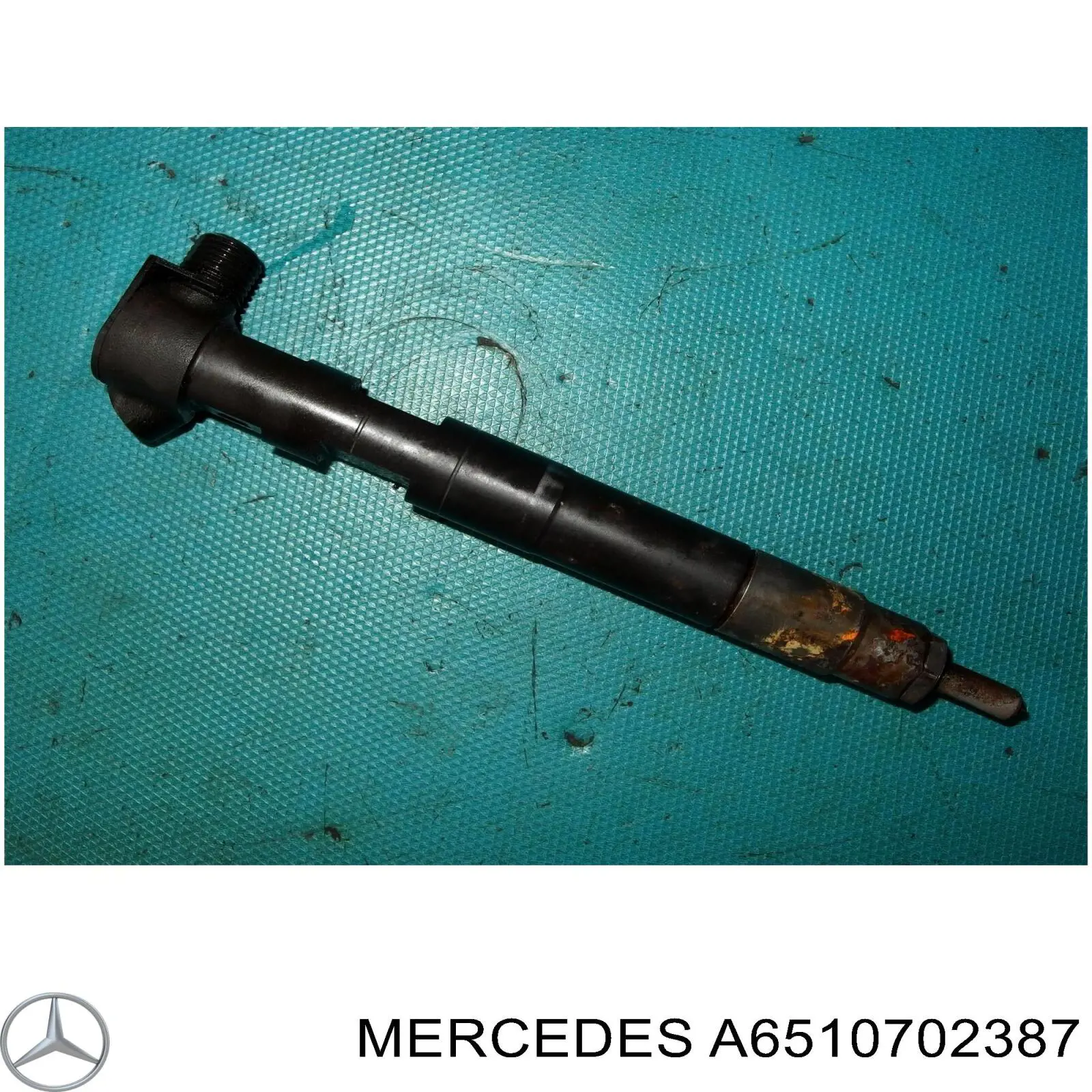 A6510702387 Mercedes Inyector de combustible