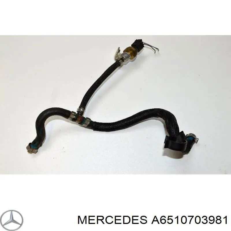 Tubo de combustible del filtro a la bomba Mercedes A6510703981 precio, desde 55,18 EUR