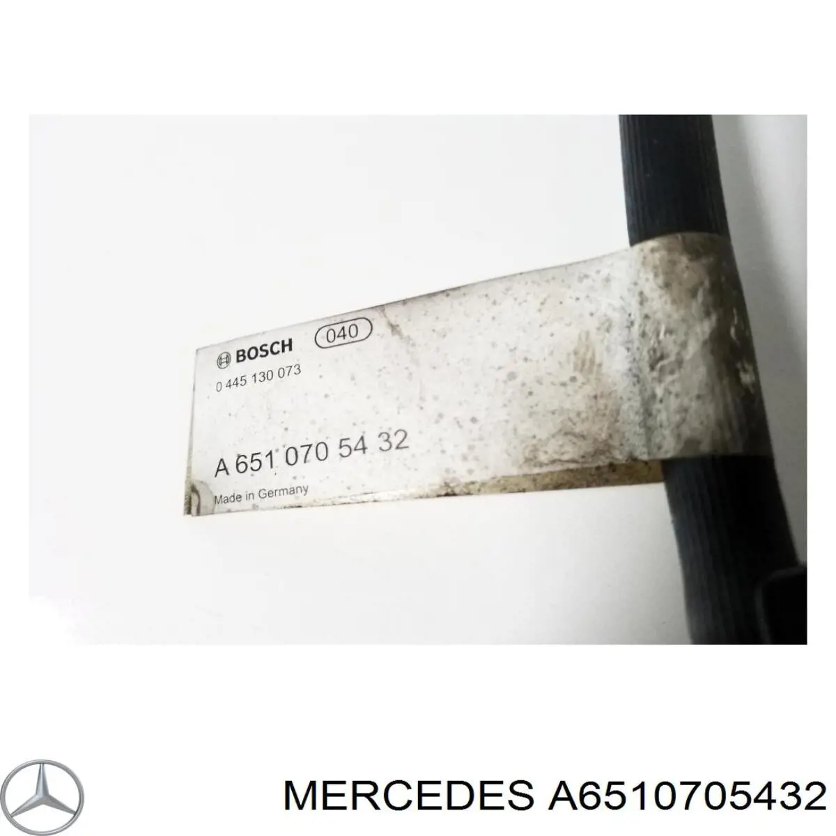 Comprar A651070543264 Mercedes Tubería de retorno de combustible de los inyectores