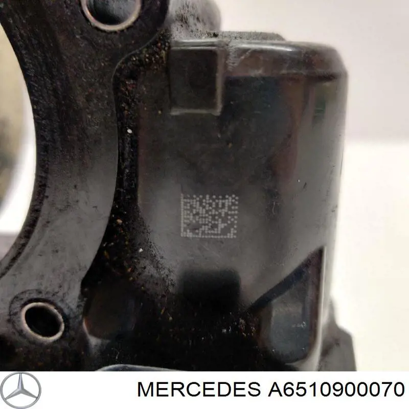 A6510900070 Mercedes cuerpo de mariposa completo