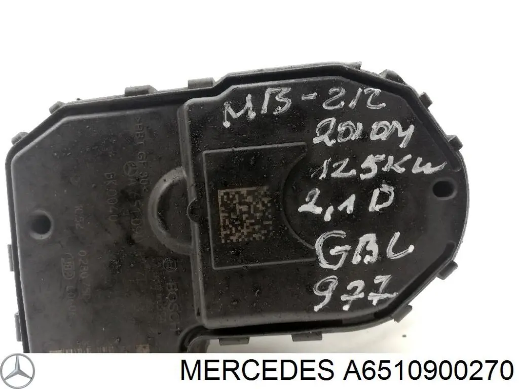 Comprar A6510900270 Mercedes Cuerpo de mariposa