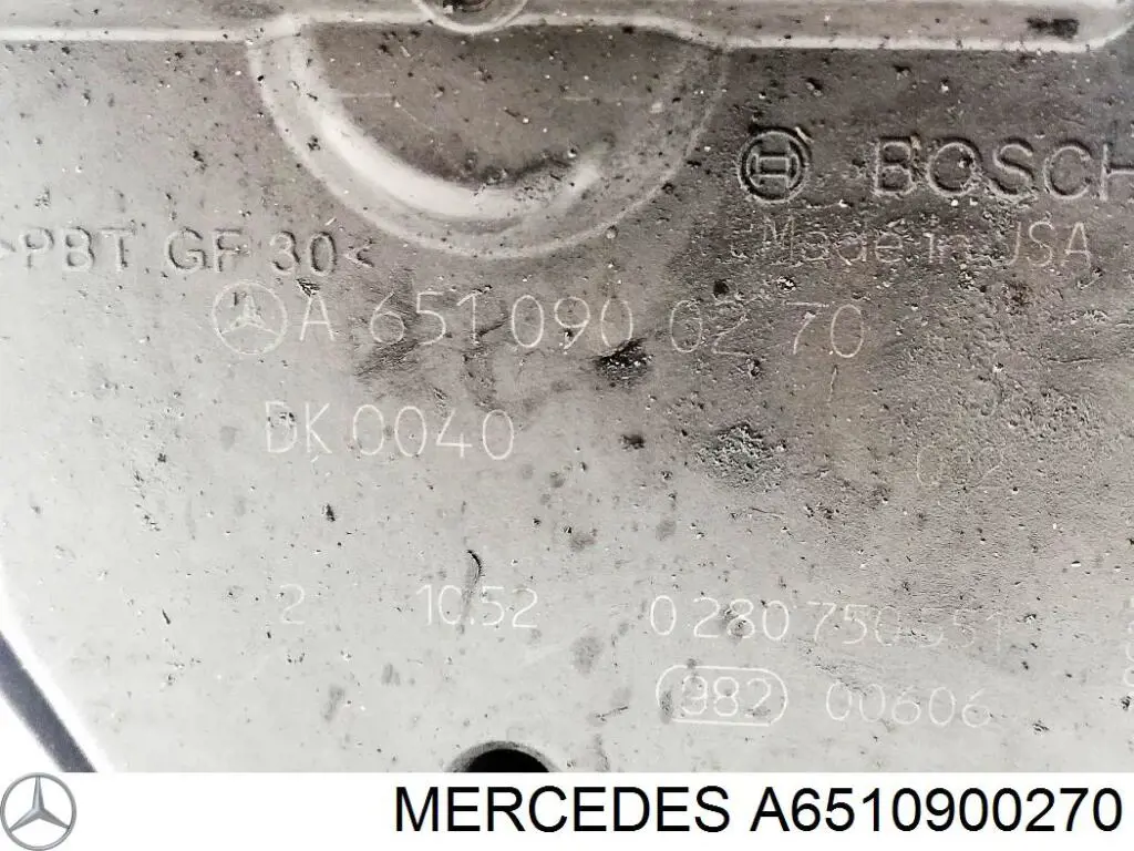 Cuerpo de aceleración completo Mercedes A6510900270 precio, desde 113,44 EUR