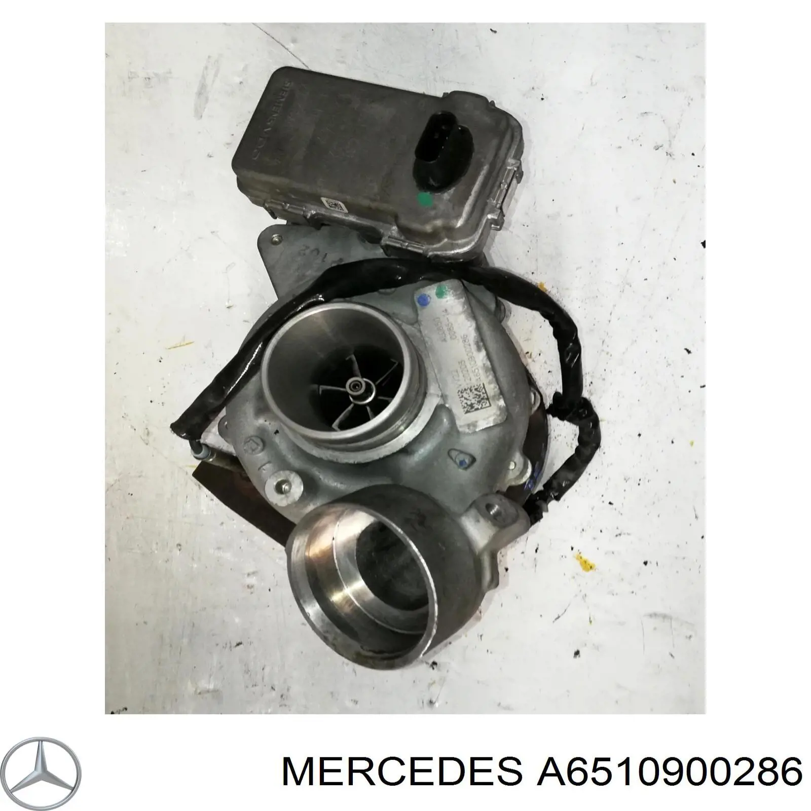 A651090028680 Mercedes Turbo para motor