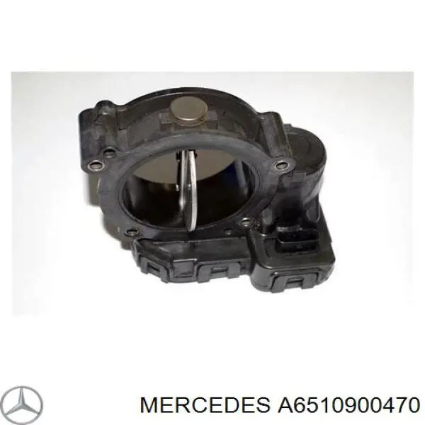 A6510900470 Mercedes Mariposa de admisión
