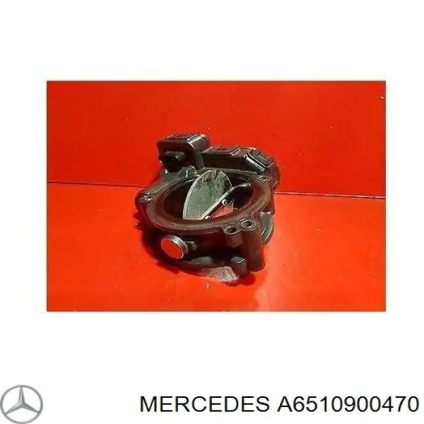 Cuerpo de mariposa A6510900470 Mercedes