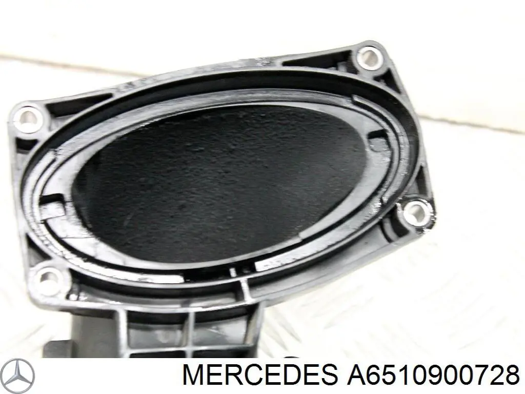 A6510900728 Mercedes tubo flexible de aspiración, cuerpo mariposa