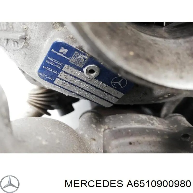 A651090638088 Mercedes turbocompresor