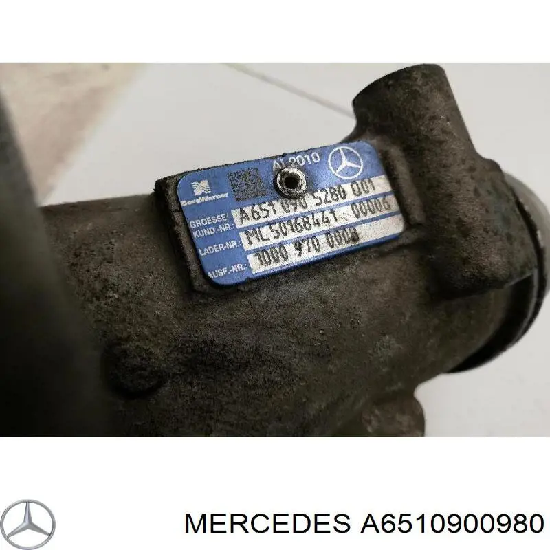 Turbocompresor 651090638080 Mercedes