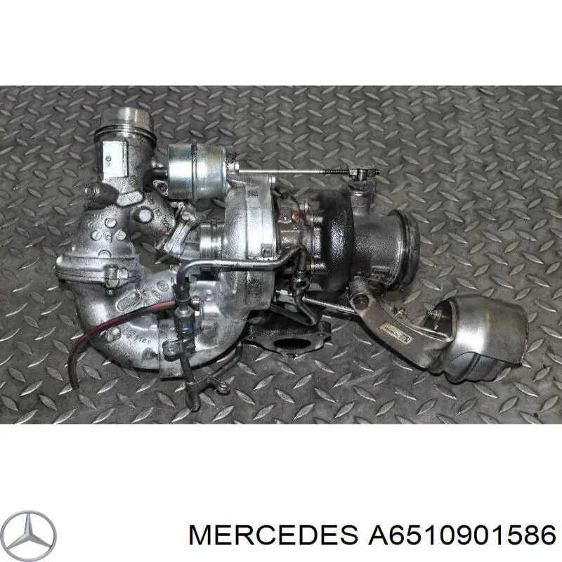 A6510901586 Mercedes Turbo para motor