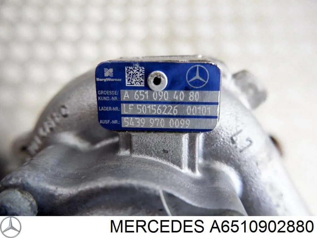Turbocompresor Mercedes A6510902880 precio, desde 373,16 EUR