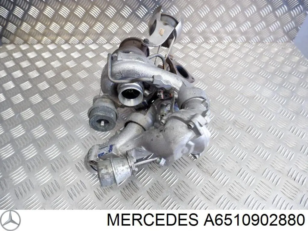 A6510902880 Mercedes turbocompresor