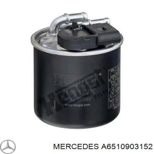 A6510903152 Mercedes filtro combustible