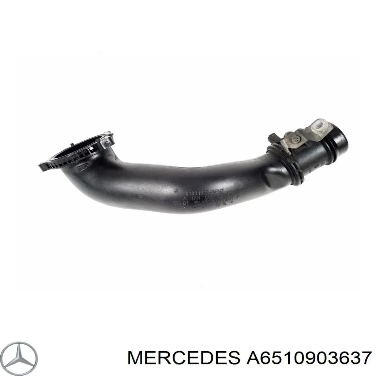 Tubo flexible de aire de sobrealimentación Mercedes A6510903637
