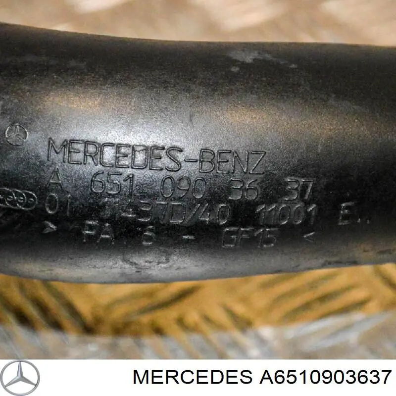 Comprar A6510903637 Mercedes Tubo intercooler