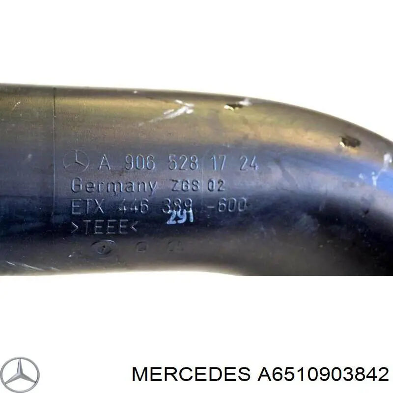 Manguera de calefacción de la mariposa de aceleración Mercedes A6510903842 precio, desde 52,27 EUR