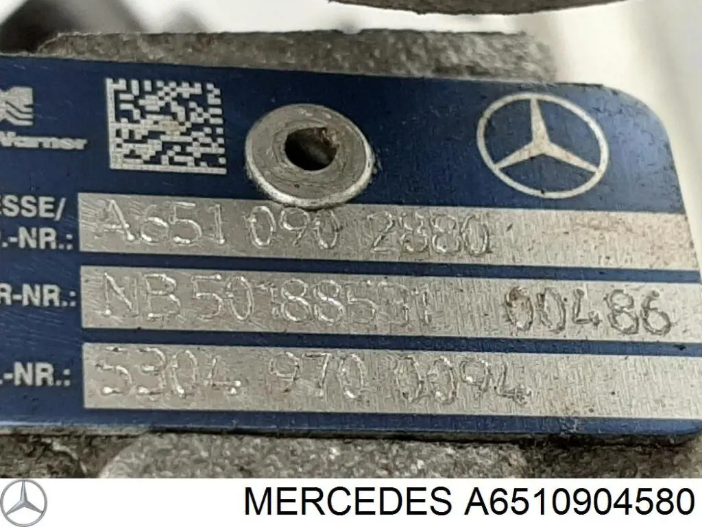 Turbocompresor Mercedes A6510904580 precio, desde 111,80 EUR