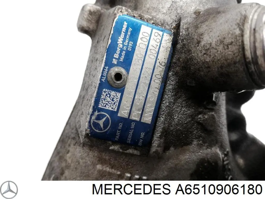 Turbocompresor Mercedes A6510906180 precio, desde 166,98 EUR