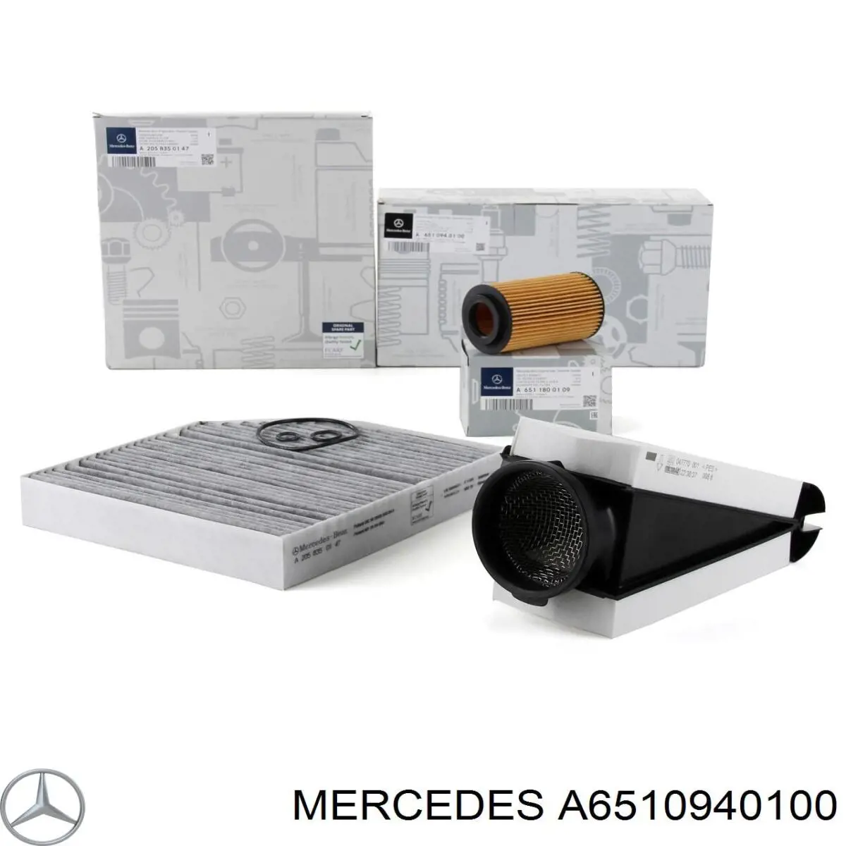 Filtro de aire A6510940100 Mercedes