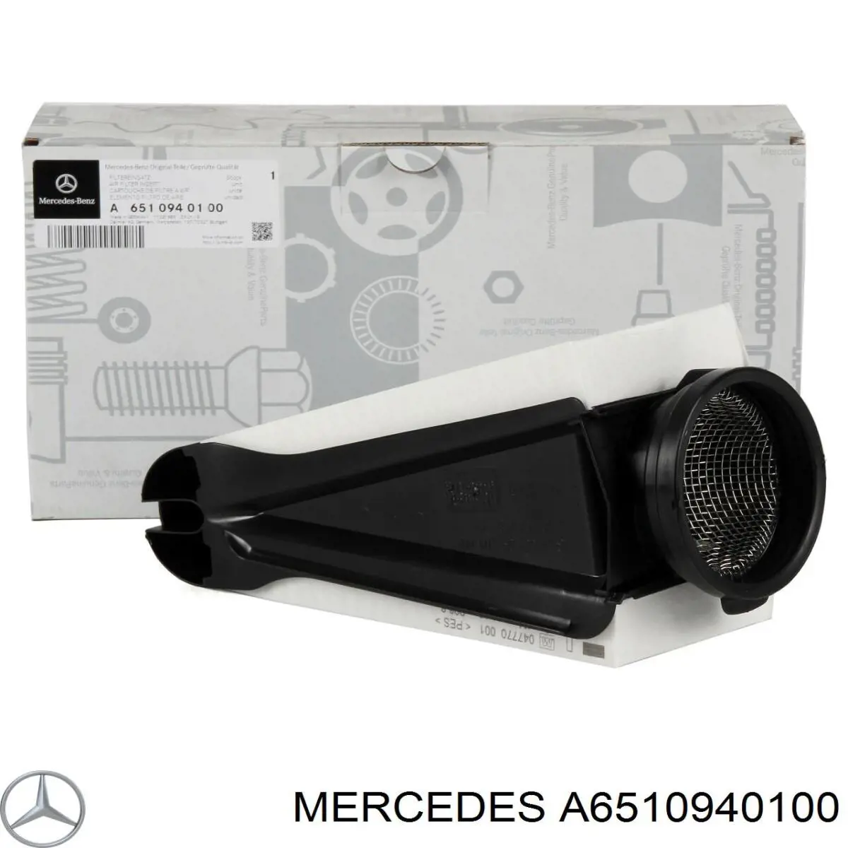 A6510940100 Mercedes filtro de aire