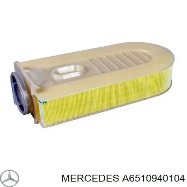 A6510940104 Mercedes filtro de aire