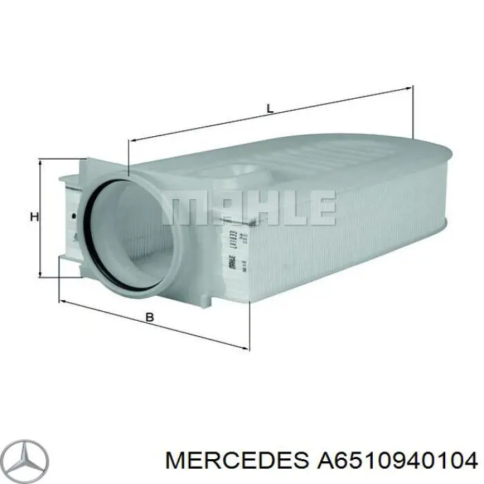 Filtro de aire ADU172250 Blue Print