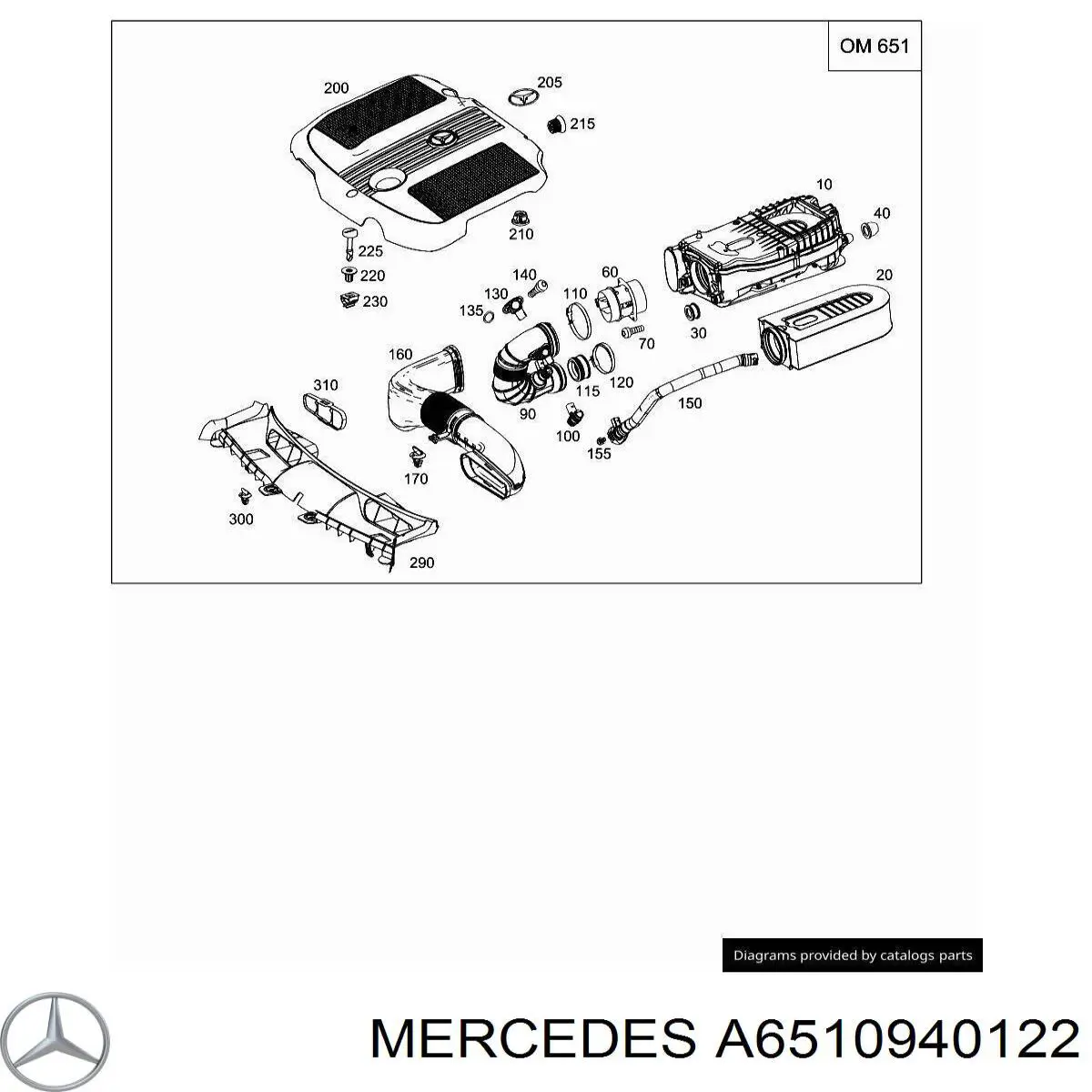 A6510940122 Mercedes