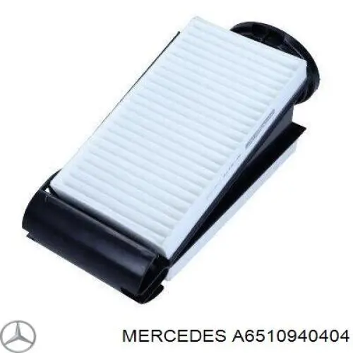 A6510940404 Mercedes filtro de aire