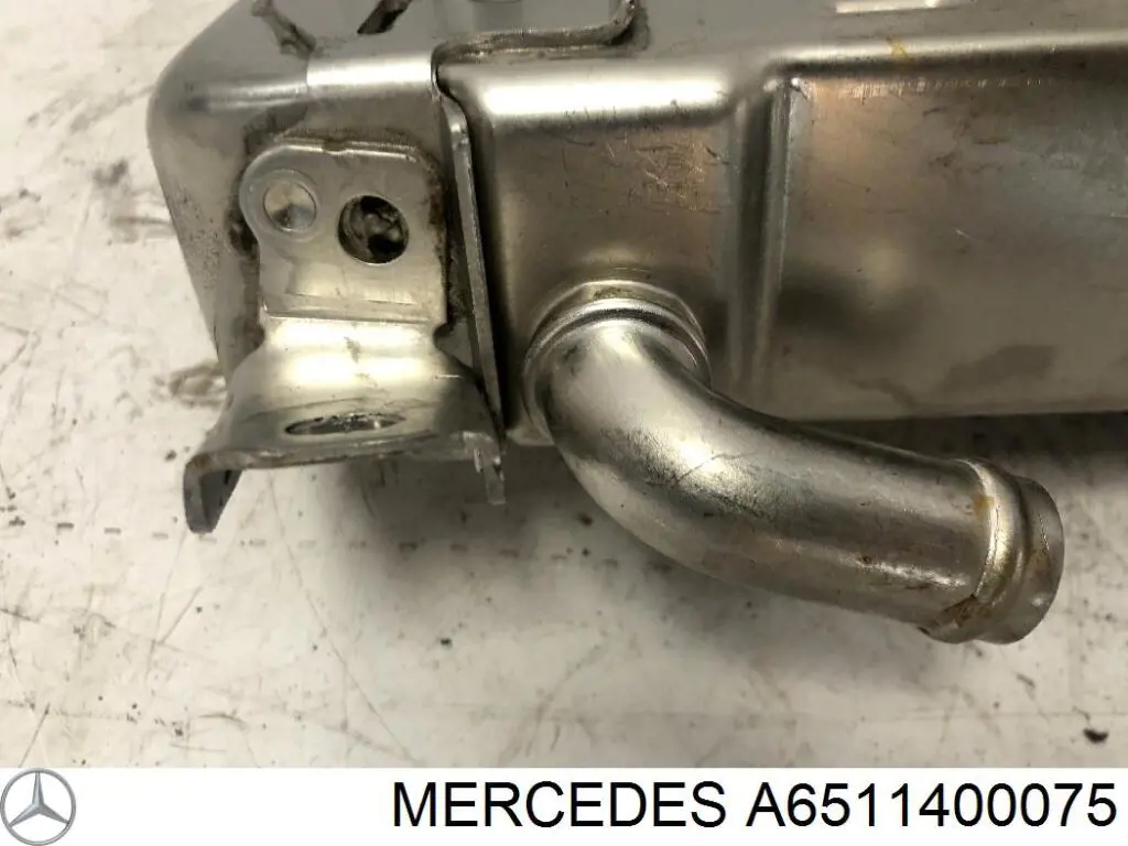 A6511400075 Mercedes enfriador egr de recirculación de gases de escape