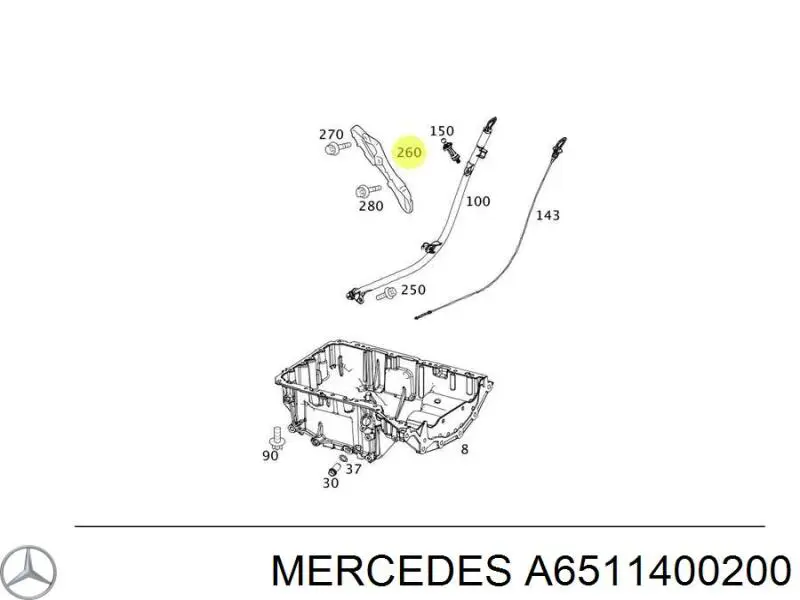  Mercedes A6511400200 precio, desde 24,84 EUR