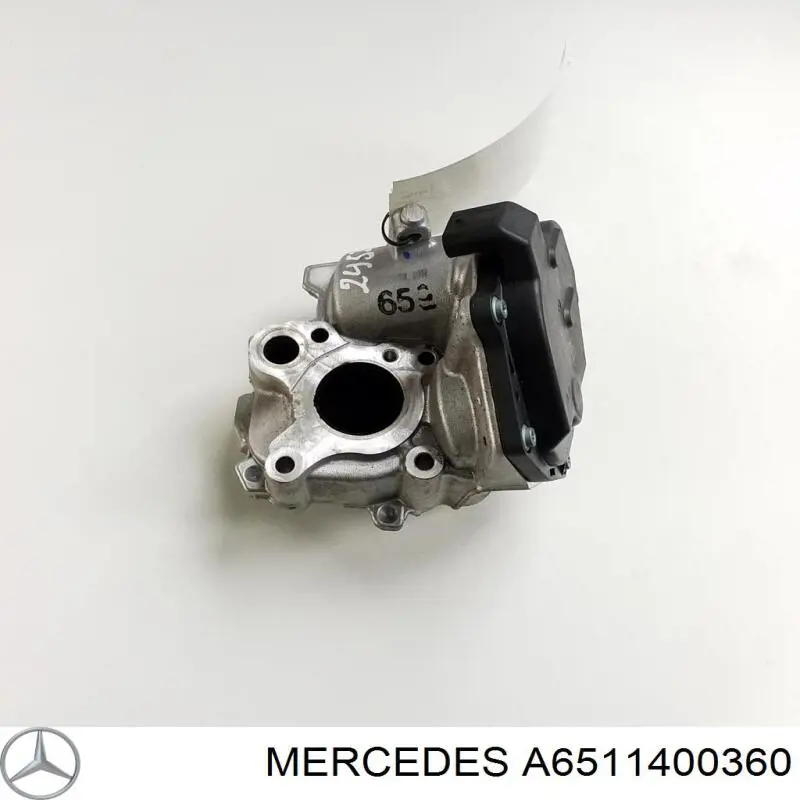 A6511400360 Mercedes válvula egr