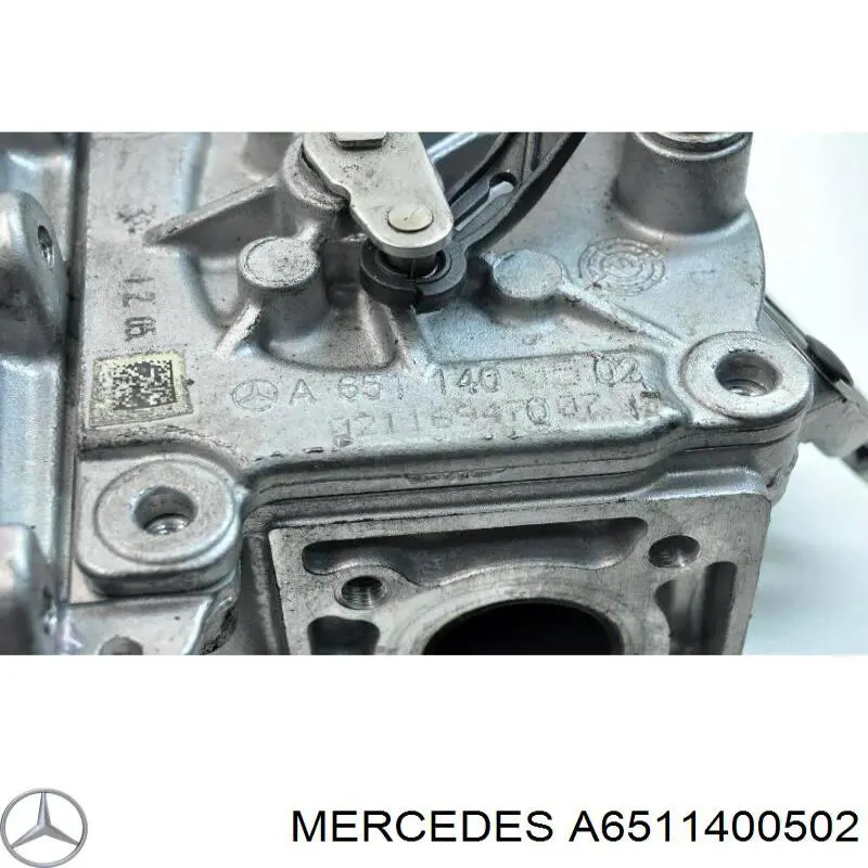 Válvula de derivación EGR 6511400302 Mercedes