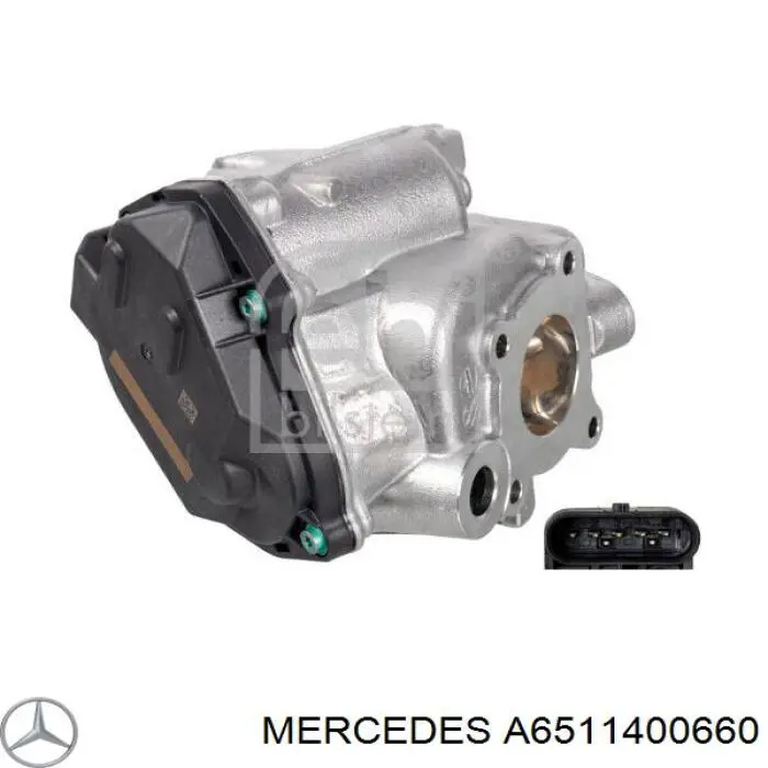 Comprar A6511400660 Mercedes Válvula EGR