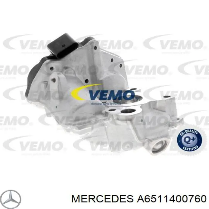 A6511400760 Mercedes Válvula EGR