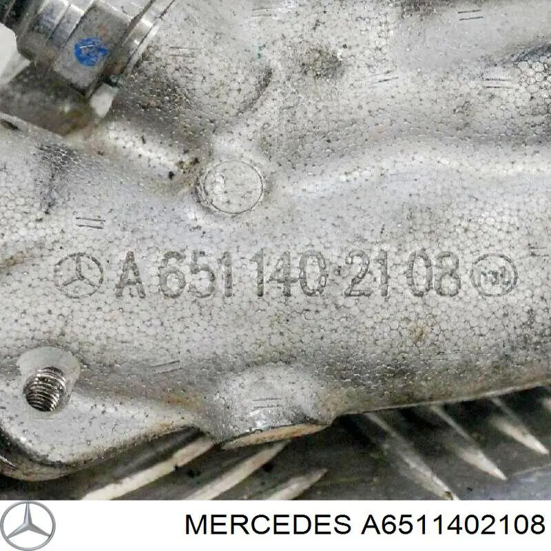 Tubo del sistema de recirculación de gases de escape EGR Mercedes A6511402108 precio, desde 72,60 EUR