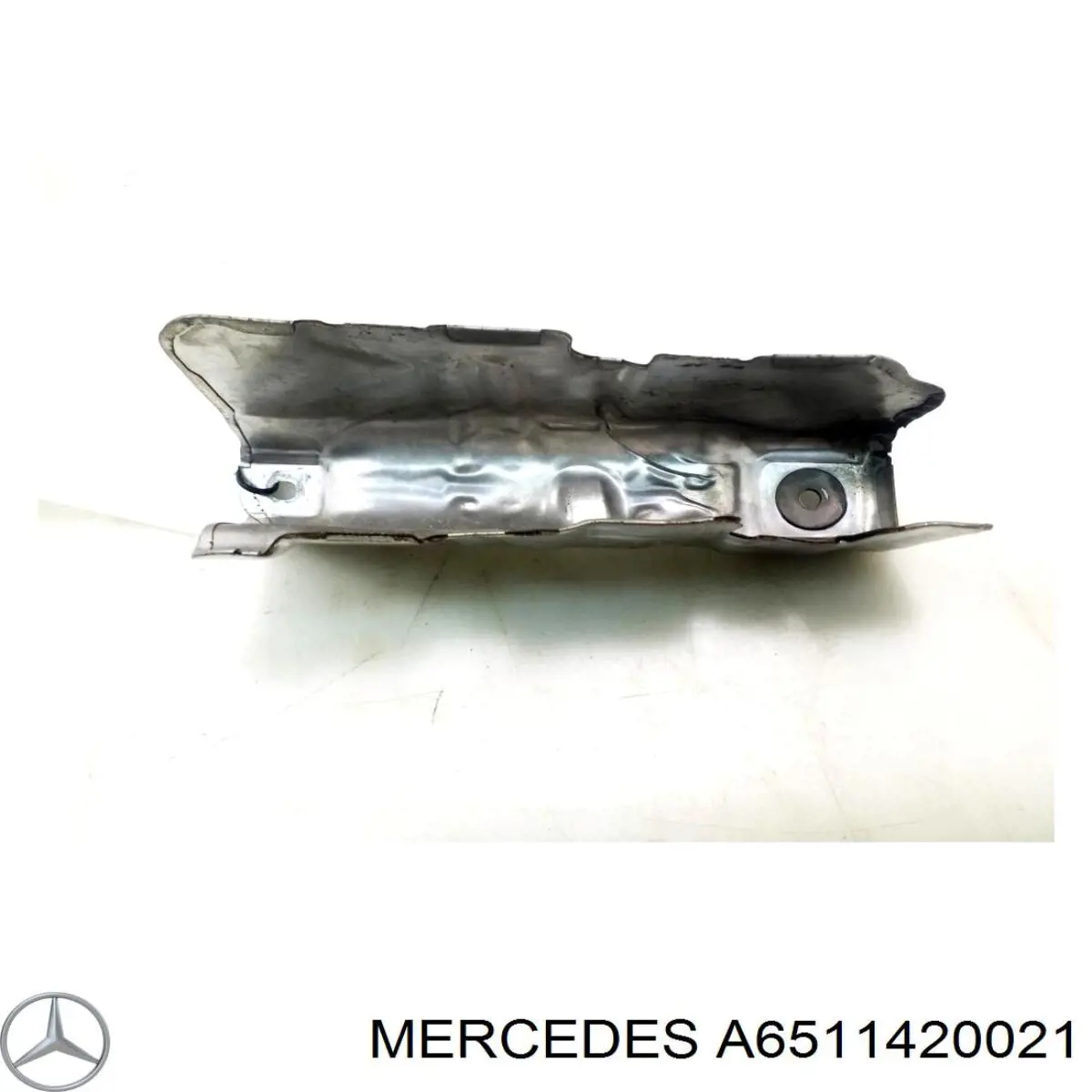 Escudo térmico del colector de escape Mercedes A6511420021 precio, desde 50,72 EUR