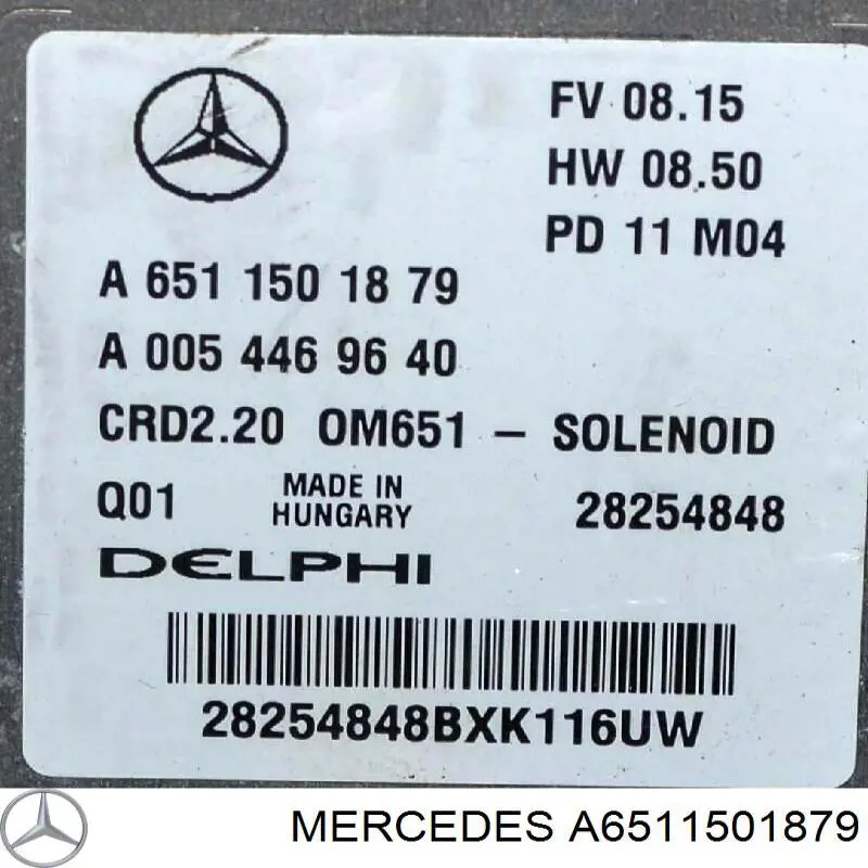 A6511501879 Mercedes