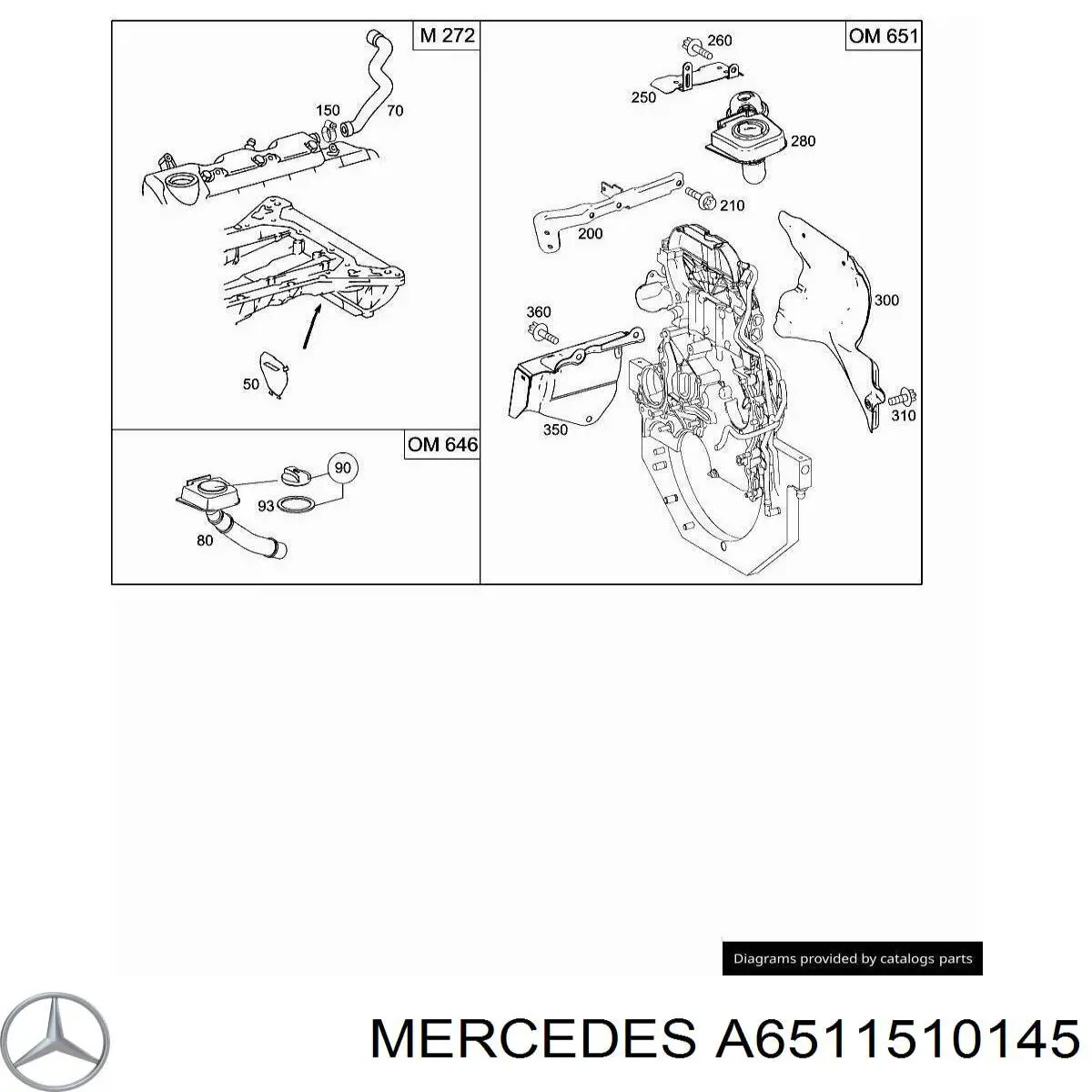 A6511510145 Mercedes