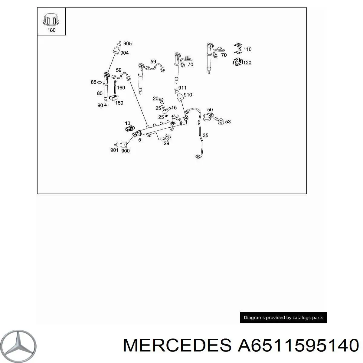  Mercedes A6511595140 precio, desde 11,99 EUR