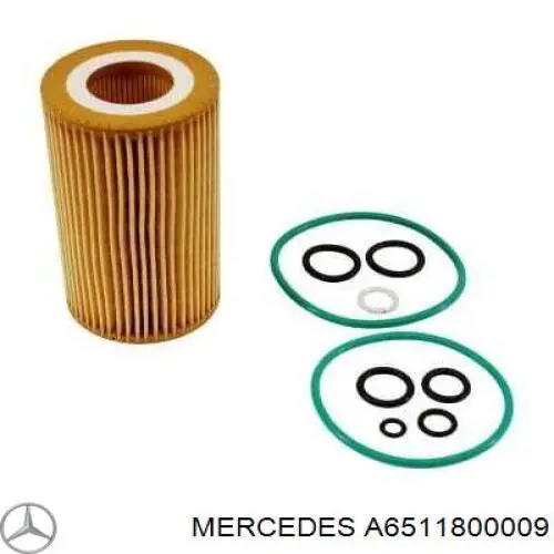 Comprar A6511800009 Mercedes Filtros de aceite
