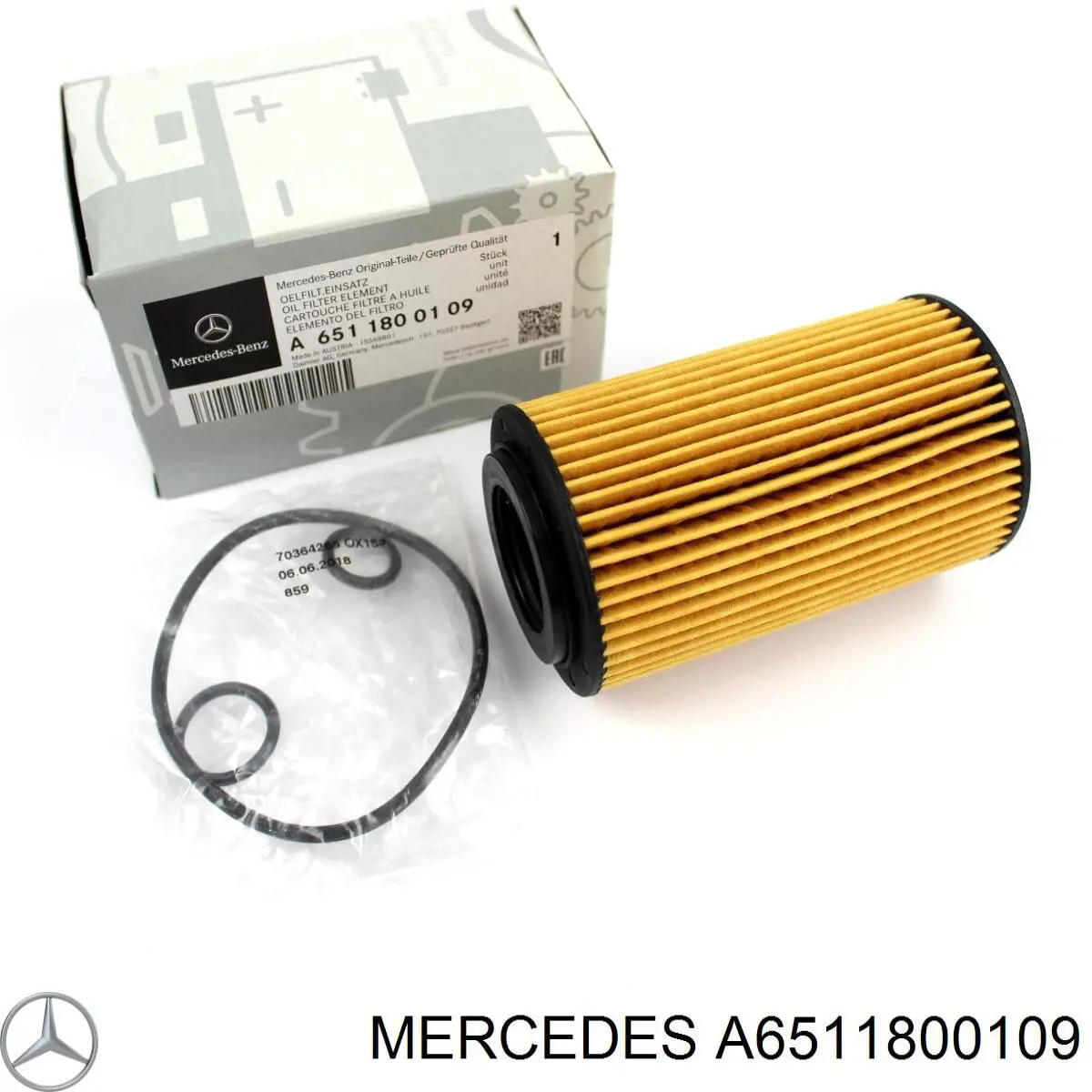 Comprar A6511800109 Mercedes Filtros de aceite