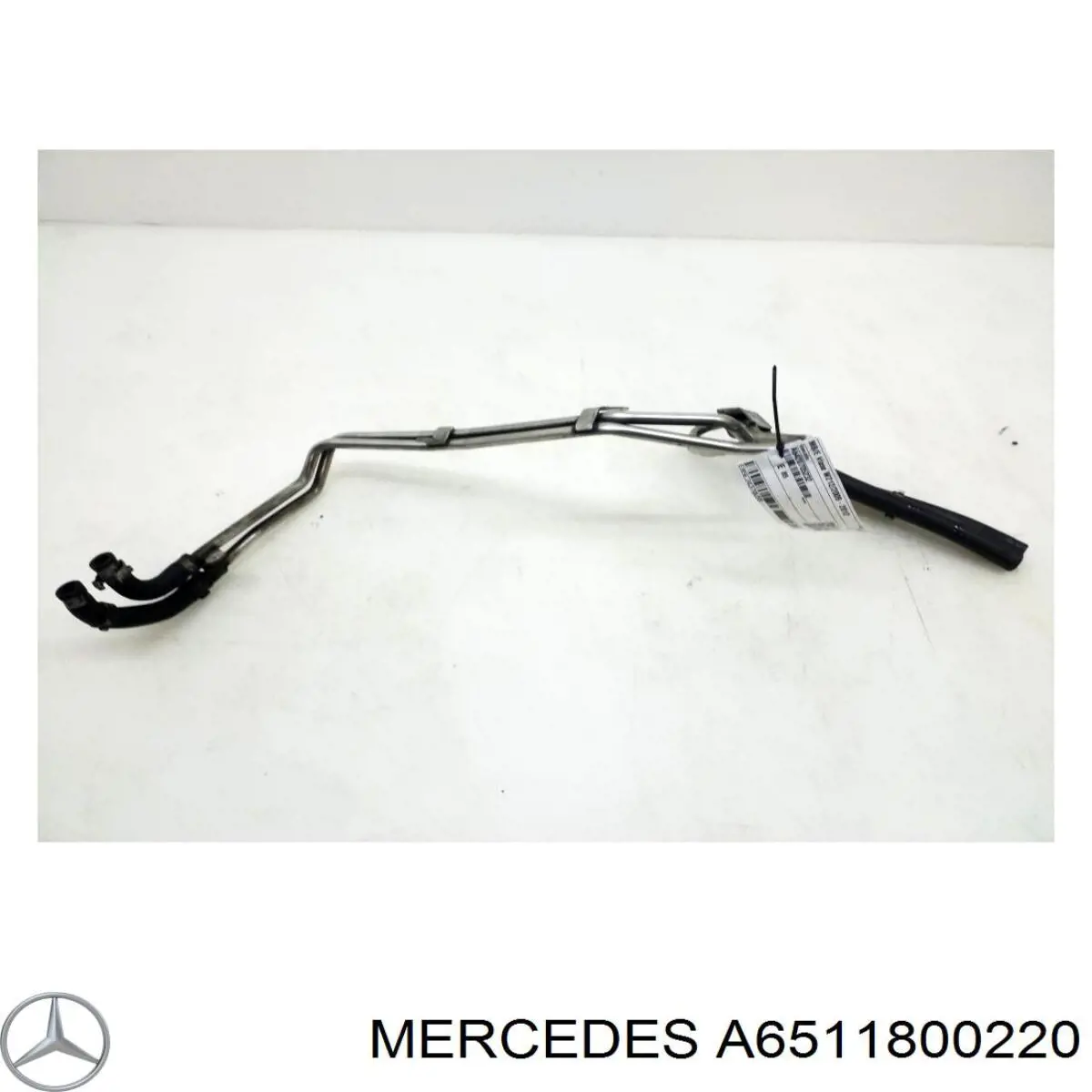 Tubo de suministro de aceite a la turbina Mercedes A6511800220