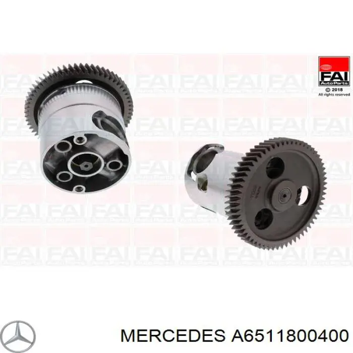 Bomba de aceite Mercedes A6511800400 precio, desde 188,76 EUR