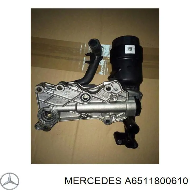 Portafiltro de aceite A6511800610 Mercedes