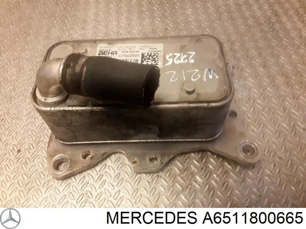A6511800665 Mercedes Radiador de aceite