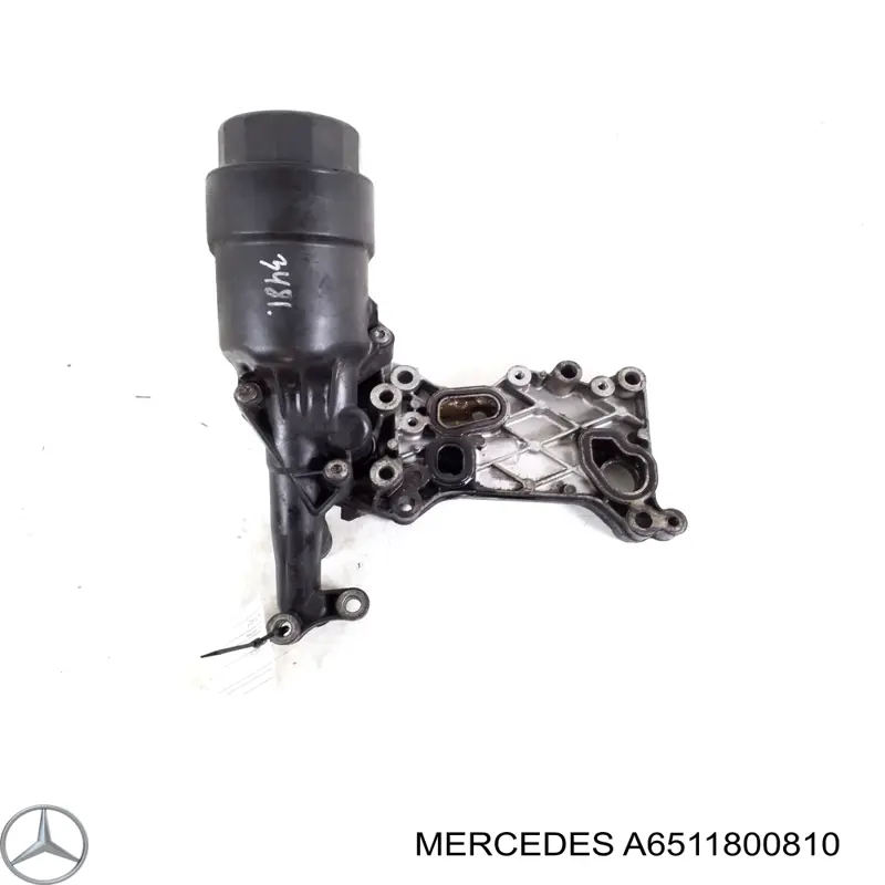 Portafiltro de aceite A6511800810 Mercedes