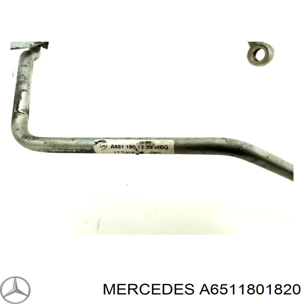 Tubo de suministro de aceite a la turbina Mercedes A6511801820 precio, desde 58,78 EUR