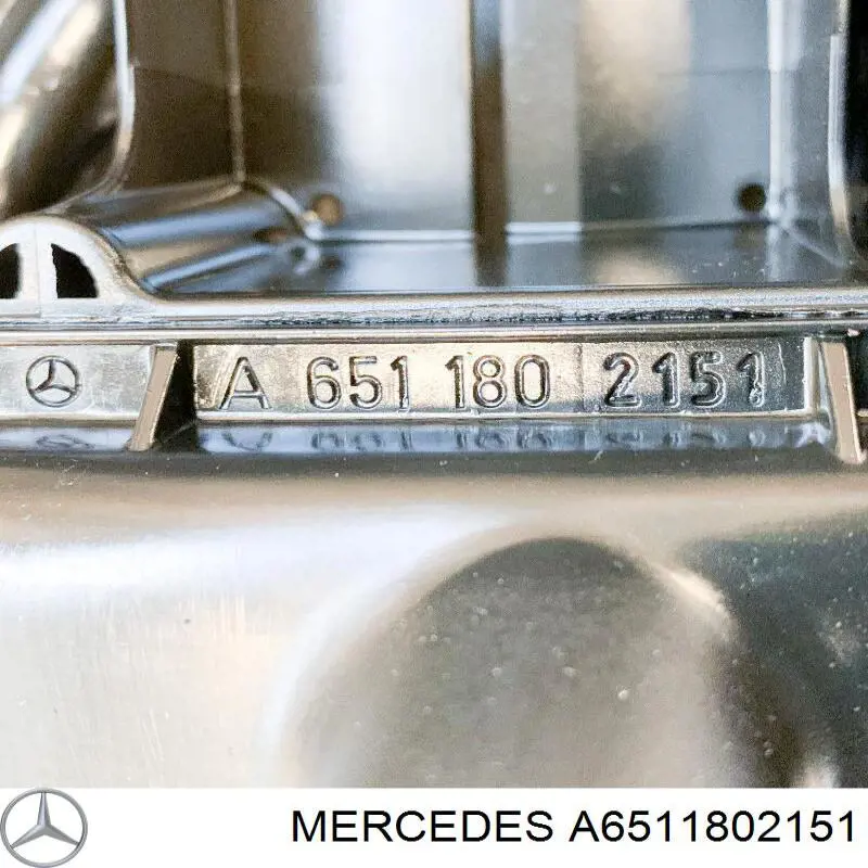 A6511802151 Mercedes Tubo de aspiración de aceite