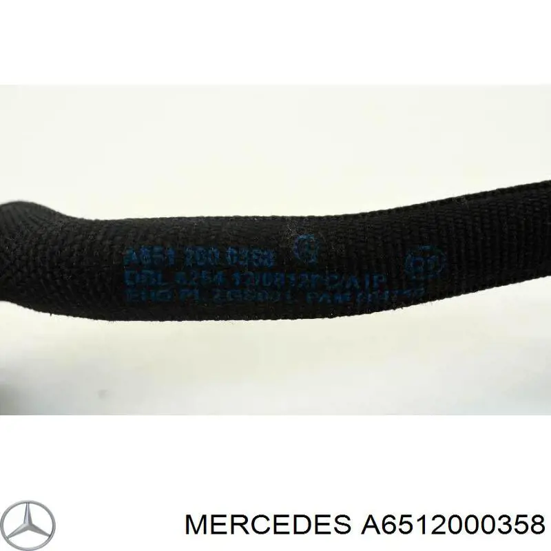 Tubo de ventilación del cárter A6512000358 Mercedes
