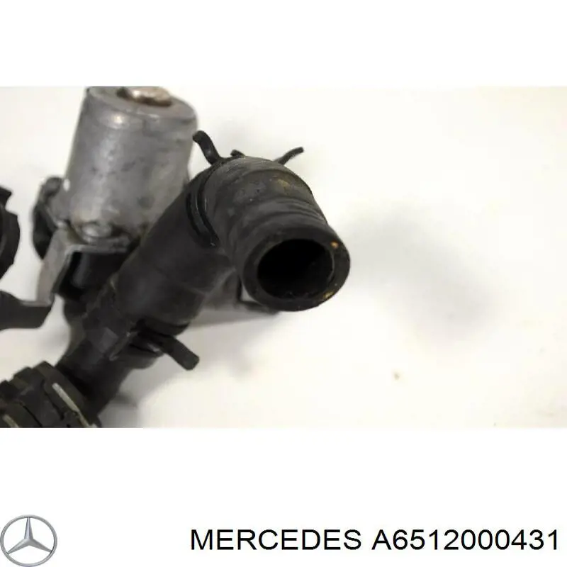 Válvula de control de líquido refrigerante A6512000431 Mercedes